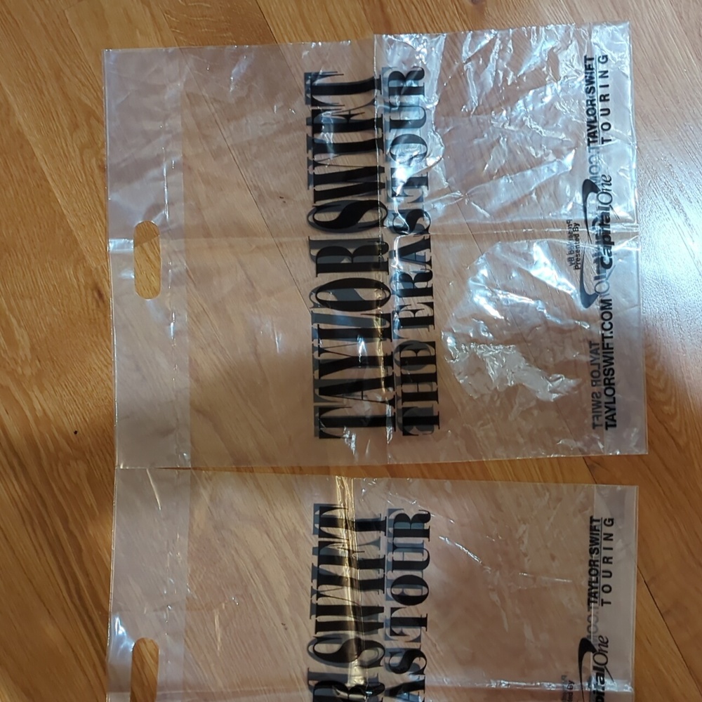 Taylor swift eras tour official merch bag from LA concert